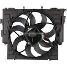 2012 Bmw 528 Cooling Fan Assembly 2