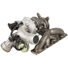 2009 Volkswagen Jetta Turbocharger and Installation Accessory Kit 2