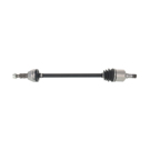 2011 Saab 9-3 Drive Axle Rear 1