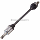 2012 Subaru Outback Drive Axle Front 2
