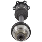 2012 Audi A6 Drive Axle Front 2