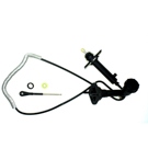 2000 Jeep Wrangler Clutch Master and Slave Cylinder Assembly 1