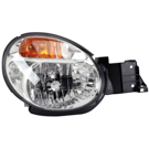 2003 Subaru Impreza Headlight Assembly Pair 2