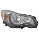2012 Subaru Impreza Headlight Assembly 1