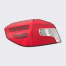2017 Subaru WRX Tail Light Assembly Pair 3