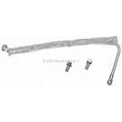 2007 Chevrolet Silverado 2500 HD Turbocharger Oil Feed Line 1