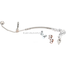 BuyAutoParts Turbocharger Oil Feed Line 40-60086AN