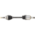2017 Toyota Avalon Drive Axle Front 1