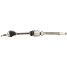 2015 Toyota Highlander Drive Axle Front 1