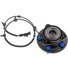 2007 Jeep Commander Wheel Hub Assembly 1