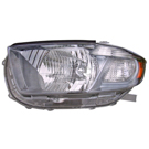 2009 Toyota Highlander Headlight Assembly Pair 2