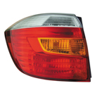 BuyAutoParts Tail Light Assembly 16-13114AN