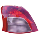 2012 Toyota Yaris Tail Light Assembly Pair 3