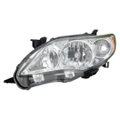 2012 Toyota Corolla Headlight Assembly 1