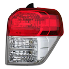 2012 Toyota 4Runner Tail Light Assembly Pair 2