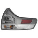 2012 Toyota Sienna Tail Light Assembly Pair 2