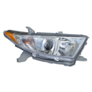 2013 Toyota Highlander Headlight Assembly Pair 2