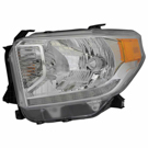 2017 Toyota Tundra Headlight Assembly Pair 3