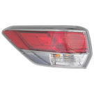 2014 Toyota Highlander Tail Light Assembly Pair 2