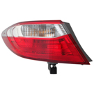 2016 Toyota Camry Tail Light Assembly Pair 3