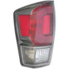 2017 Toyota Tacoma Tail Light Assembly Pair 3