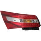 BuyAutoParts Toyota Tail Light Assembly 16-13006AN