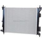 2017 Kia Rio Radiator 1