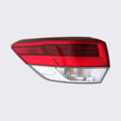 2017 Toyota Highlander Tail Light Assembly Pair 3