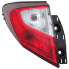 2018 Toyota C-HR Tail Light Assembly Pair 3