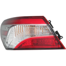 2019 Toyota Camry Tail Light Assembly Pair 3