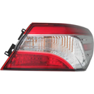 2019 Toyota Camry Tail Light Assembly Pair 2