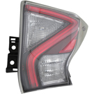 2017 Toyota Prius Tail Light Assembly Pair 2