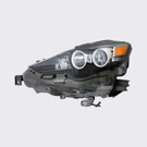 2016 Lexus IS300 Headlight Assembly Pair 3