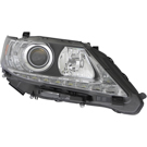 2013 Lexus ES350 Headlight Assembly 1