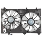 2009 Toyota Highlander Cooling Fan Assembly 2