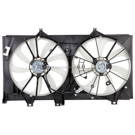 2012 Toyota Camry Cooling Fan Assembly 2