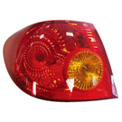 2004 Toyota Corolla Tail Light Assembly Pair 3