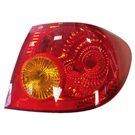 2004 Toyota Corolla Tail Light Assembly Pair 2