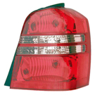 2003 Toyota Highlander Tail Light Assembly Pair 3