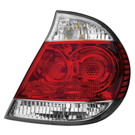 2005 Toyota Camry Tail Light Assembly Pair 2