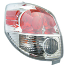 2007 Toyota Matrix Tail Light Assembly Pair 2