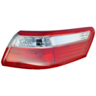 2007 Toyota Camry Tail Light Assembly Pair 2