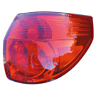 2006 Toyota Sienna Tail Light Assembly Pair 3