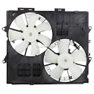 2007 Cadillac CTS Cooling Fan Assembly 1