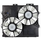 2007 Cadillac CTS Cooling Fan Assembly 2
