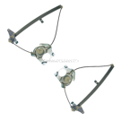 1994 Isuzu Rodeo Window Regulator - Pair 1
