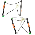 2013 Audi A3 Quattro Window Regulator - Pair 1