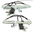 BuyAutoParts U8-B0853AN Power Window Motor and Regulator Assy. - Pair 1