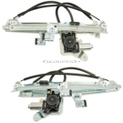 2003 Cadillac Escalade Power Window Motor and Regulator Assy - Pair 1