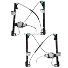 2002 Land Rover Freelander Power Window Motor and Regulator Assy - Pair 1